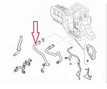 Hadica kúrenia Fiat Ducato, Jumper, Boxer 2018-2024 2,2D