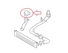 Hadica plniaceho vzduchu Fiat Ducato 2006-2011 2,2 z intercoolera do klapky (2)