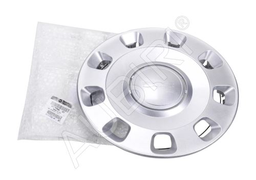 Puklica kolesa Fiat 500 od 2007 - 14" disk, strieborna