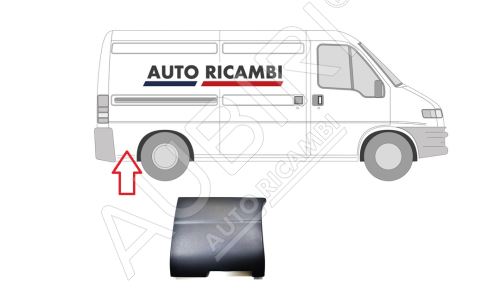 Ochranná lišta Fiat Ducato 2002-2006 pravá, za zadné koleso 37,5 x 34 cm