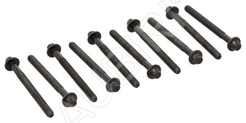 Skrutka hlavy valcov Renault Kangoo 2001-2021 1,5 dCi - sada 10ks, M11x150-126,5 mm