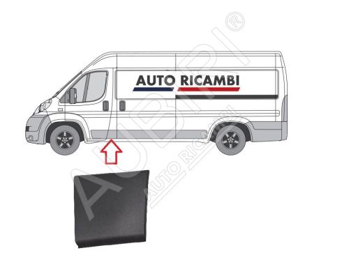 Ochranná lišta Fiat Ducato od 2006 ľavá, za predné dvere, B-stĺpik