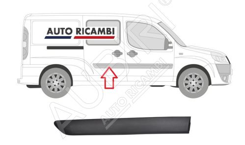 Ochranná lišta Fiat Doblo 2005-2010 pravá, zadné dvere