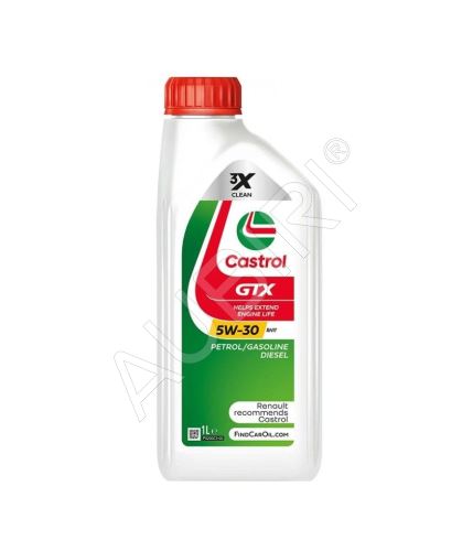 Motorový olej CASTROL 5W30 GTX - RN17, 1L