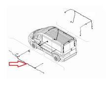 Káblový zväzok karosérie Fiat Ducato 2011-2014 ľavý (1)