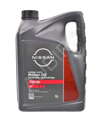 Motorový olej NISSAN 5W30 ST C4 DPF - 5L