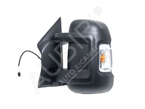 Spätné zrkadlo Fiat Ducato od 2011 ľavé krátke 80mm, elektrické 16W, 8-PIN