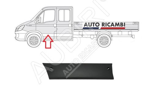 Ochranná lišta Iveco Daily 2000-2014 ľavá, predné dvere - dvojkabína