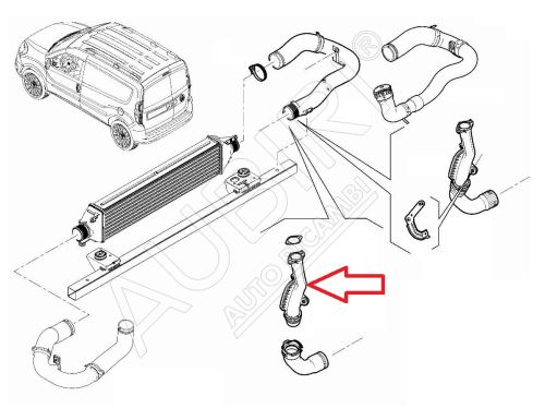 Hadica plniaceho vzduchu Fiat Doblo 2015-2022 1,3D