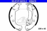 Brzdové čeľuste Fiat Doblo 2000-2005 zadné, 228mm (1)