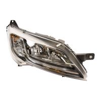 Svetlomet Fiat Ducato od 2014 pravý H7+H7 strieborný rámik bez LED Svetlomet Fiat Ducato od 2014 pravý H7+H7 strieborný rámik bez LED