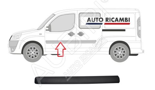 Ochranná lišta Fiat Doblo 2005-2010 ľavá, predné dvere